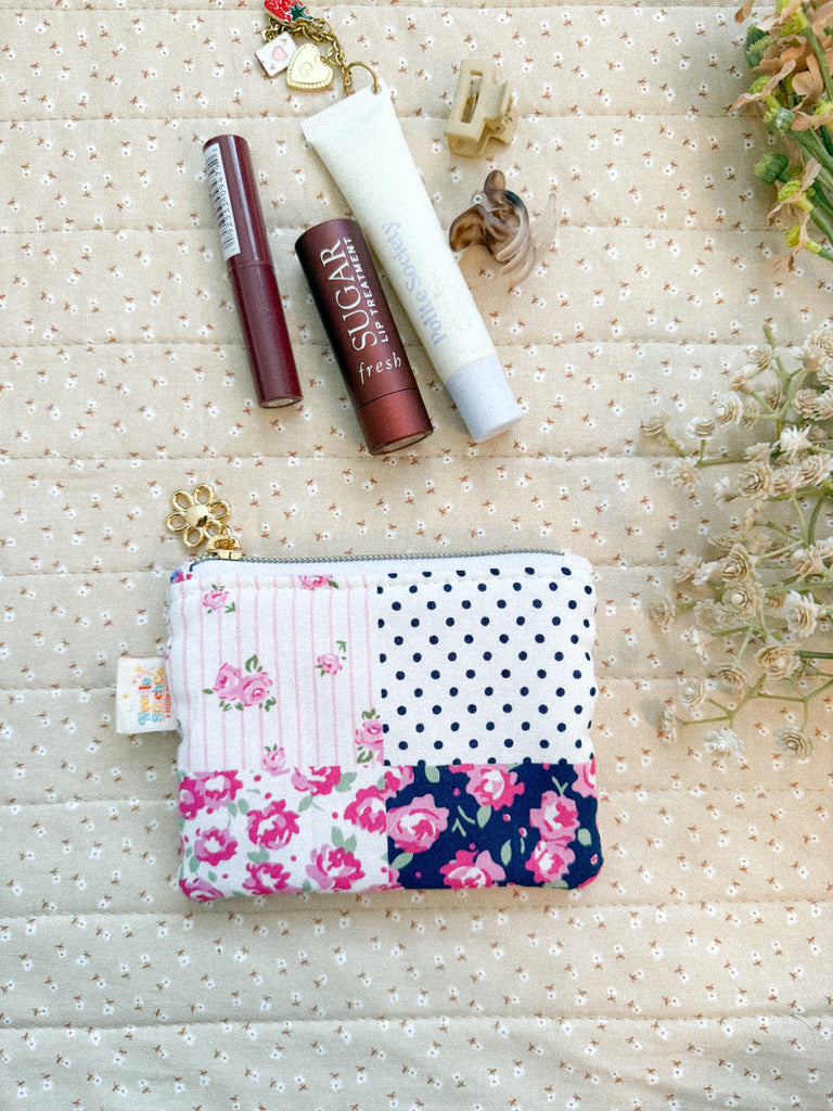 Patchwork Blooms Pixie Pouch