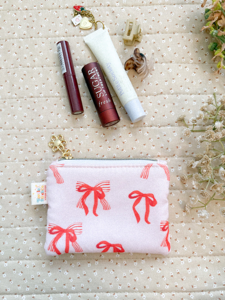 Romantic Bows Pixie Pouch