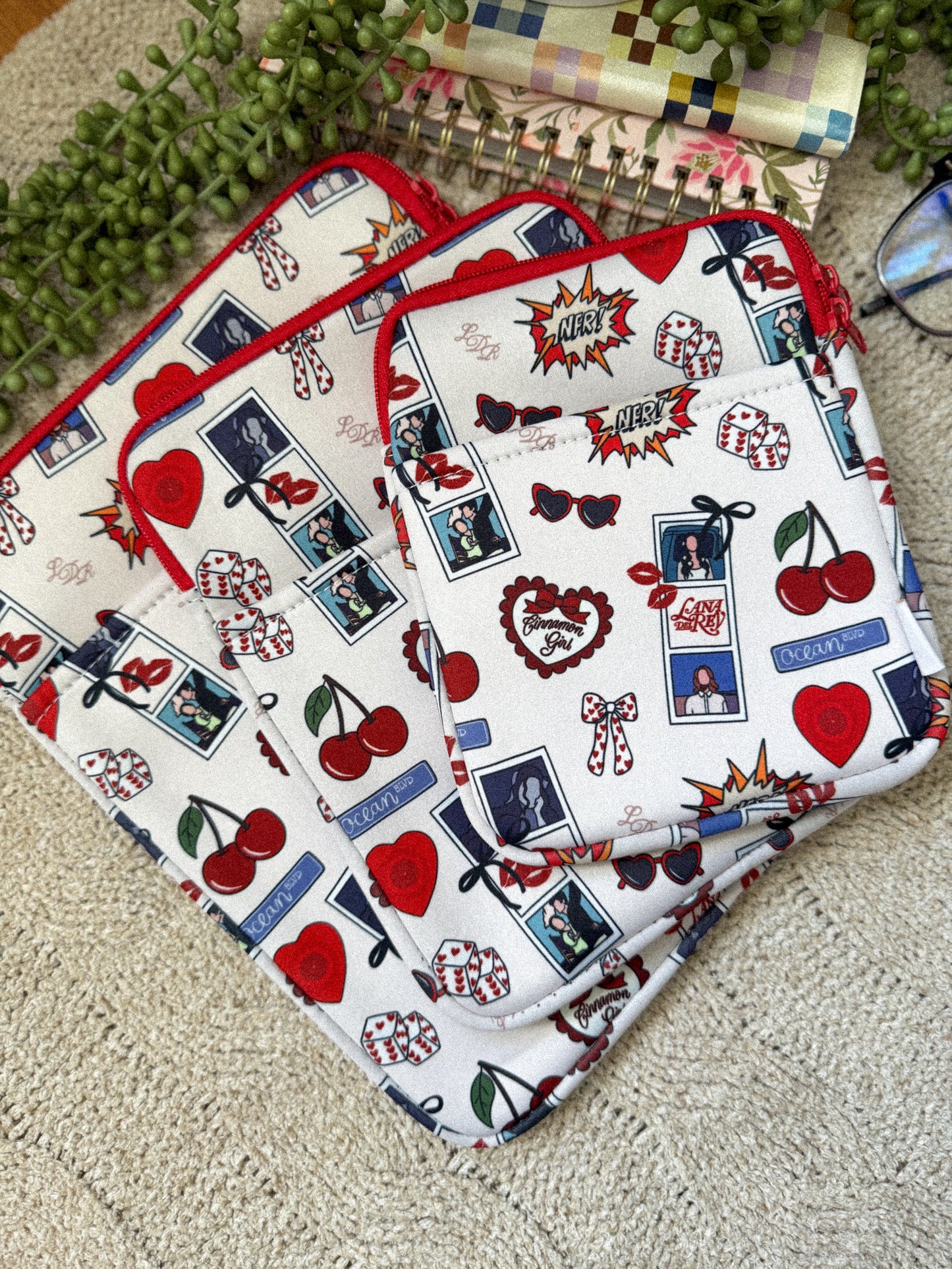 Lana Del Rey Zip Pouch - READY TO SHIP