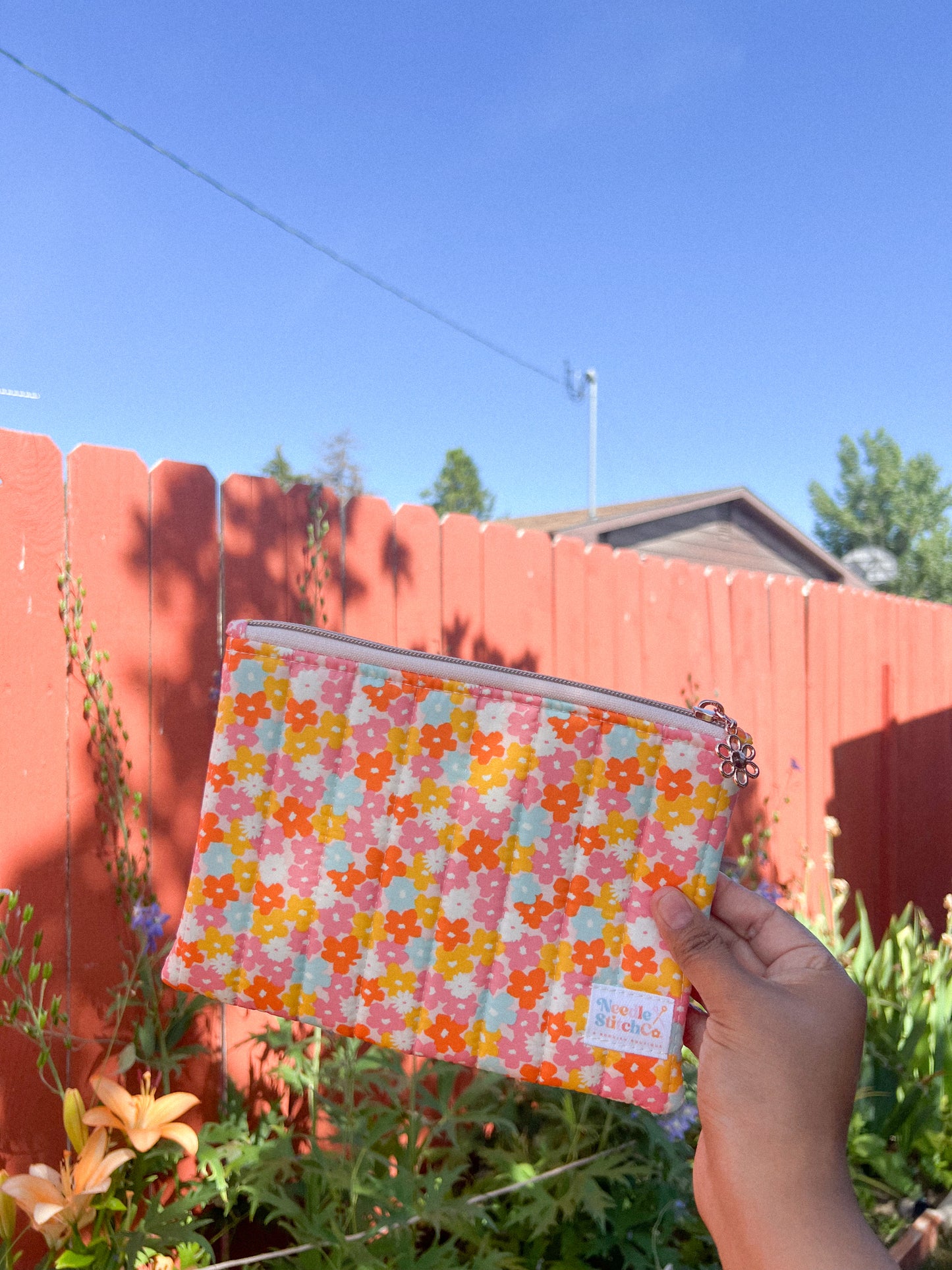 Sunshine Blooms Pouch