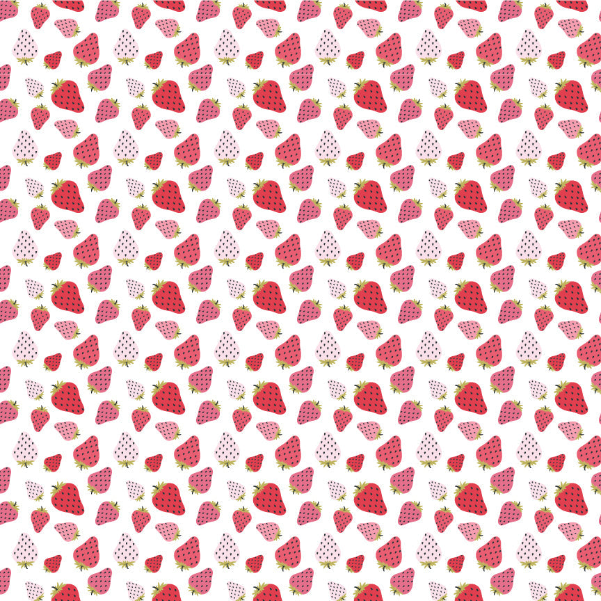 Strawberry Patch White