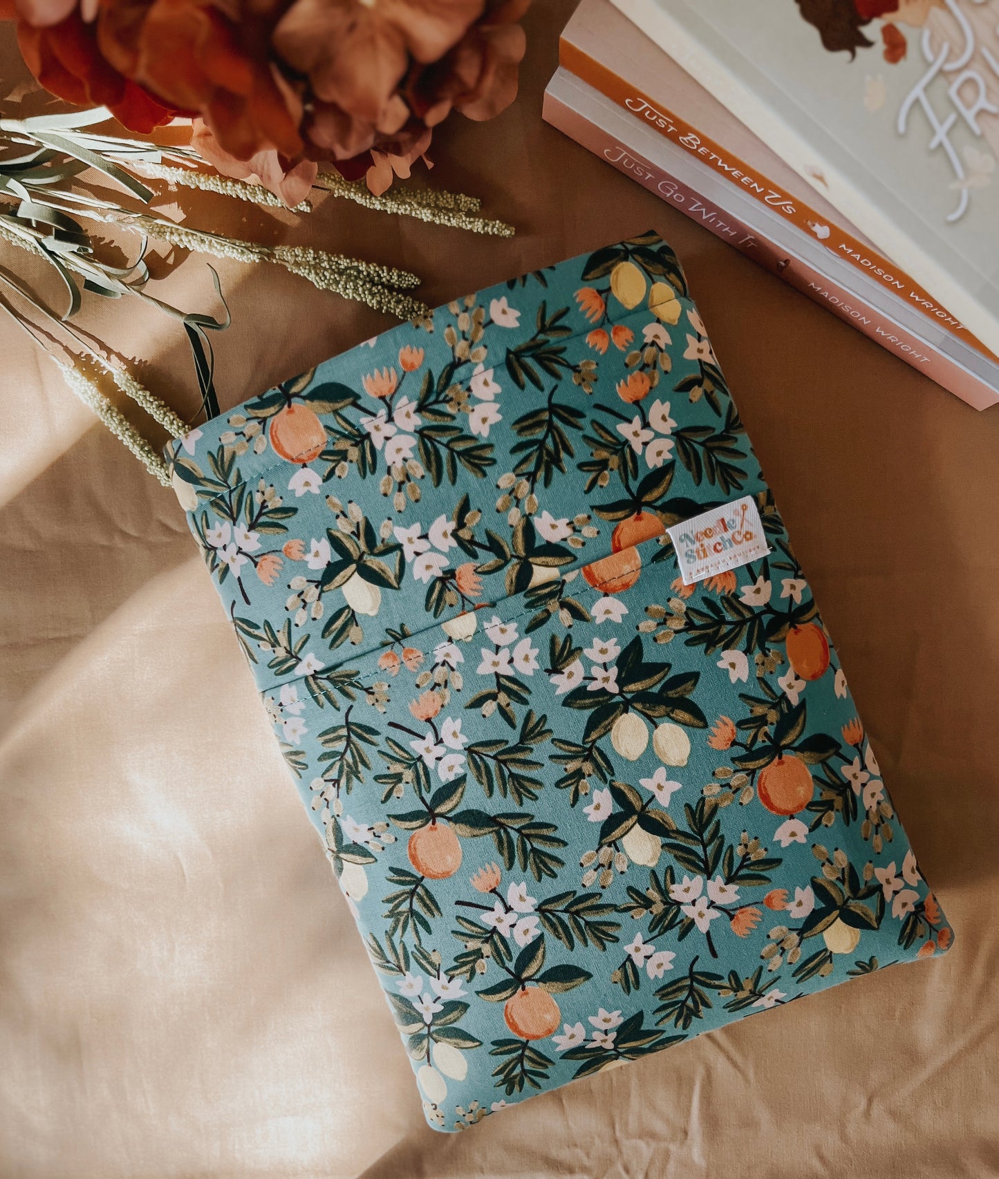 Citrus Floral Teal