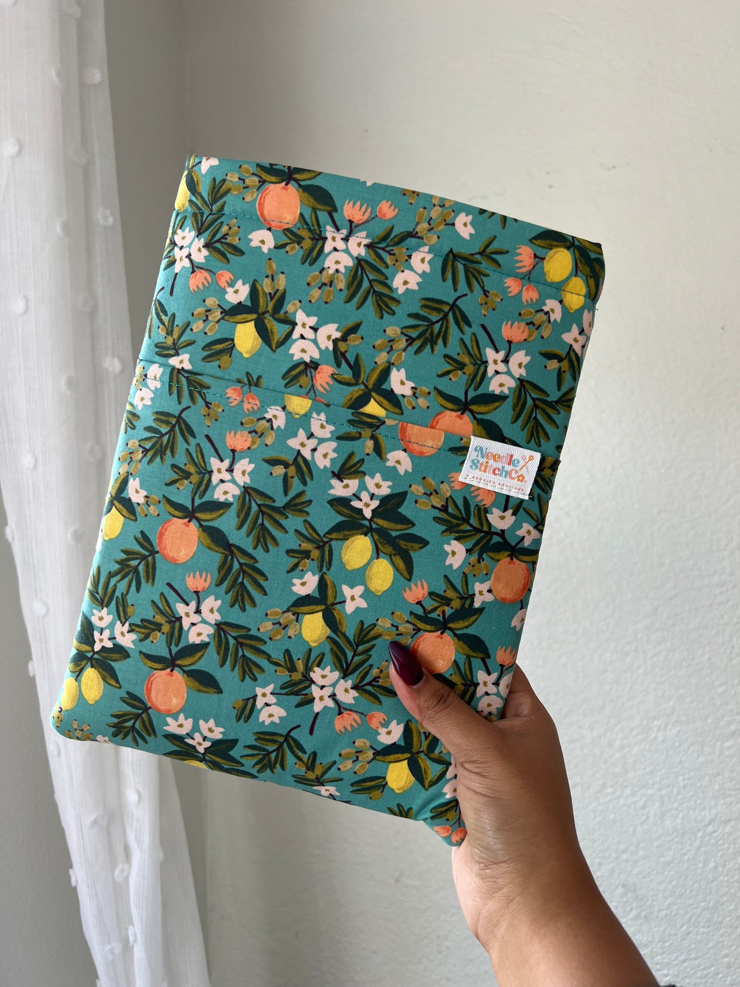 Citrus Floral Teal