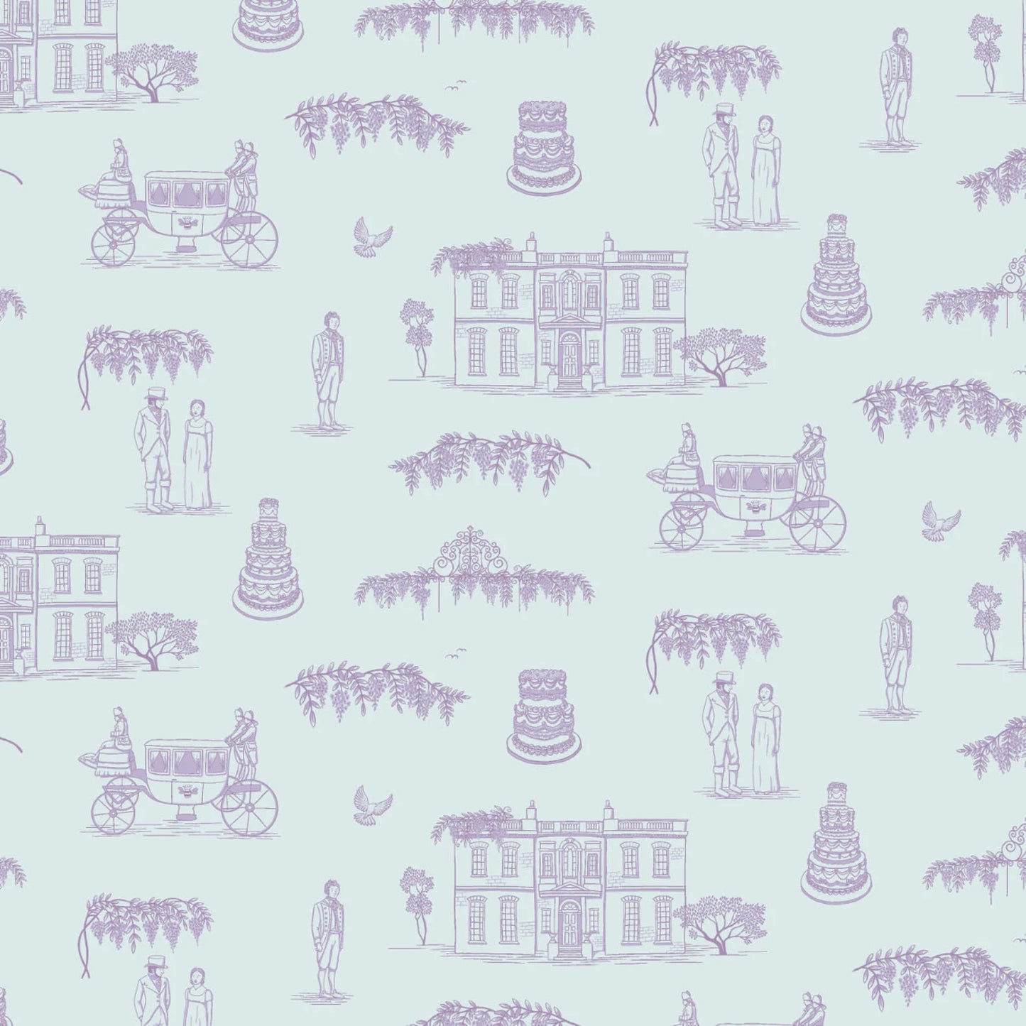 Promenade Toile Light Blue