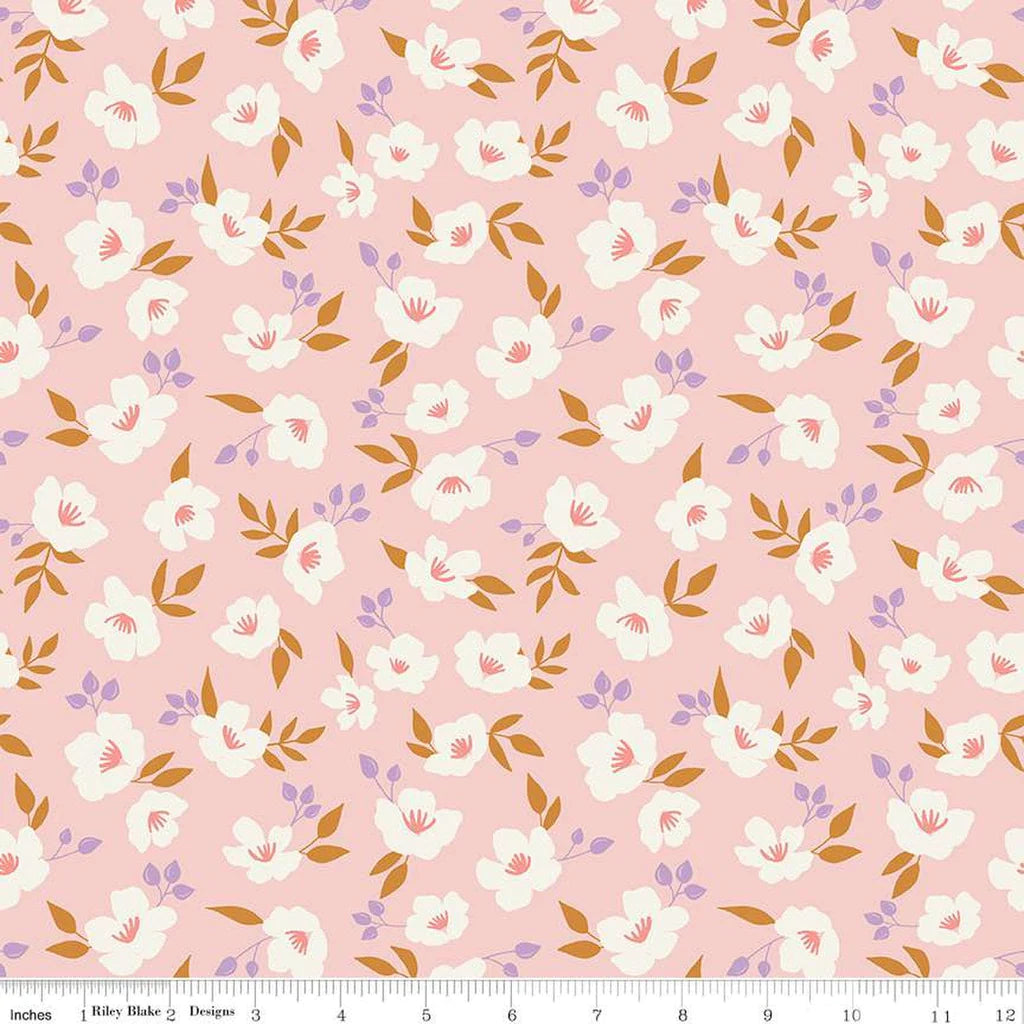 Flowing Floral Blush
