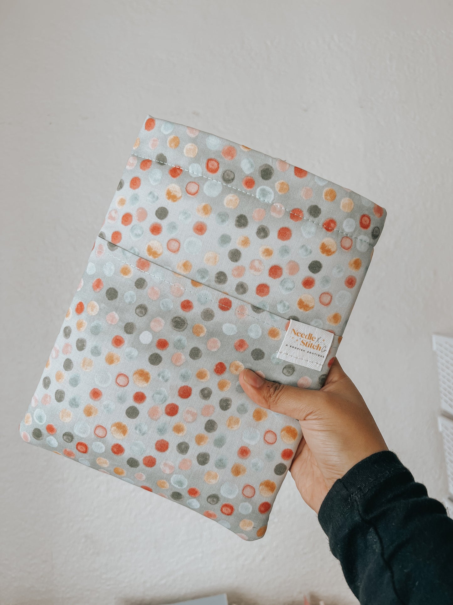 Dots Sage And Peach