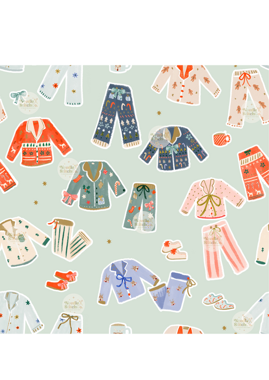 Merry & Matching PJs Cozy Keeper (Zip Pouch)