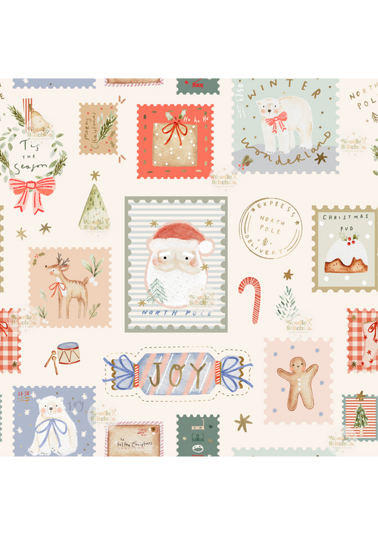 The North Pole Postal Society Cozy Keeper (Zip Pouch)