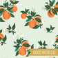 Citrus Blossom in Orange