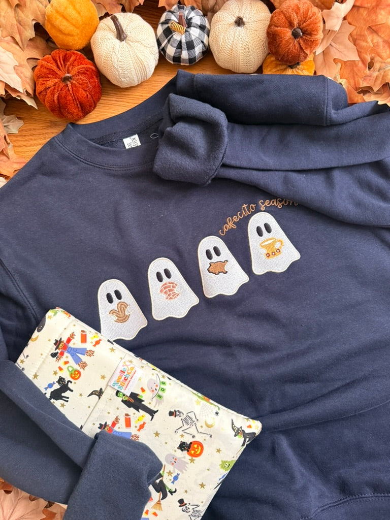 Limited Release - Cafecito Season Embroidered Sweatshirt