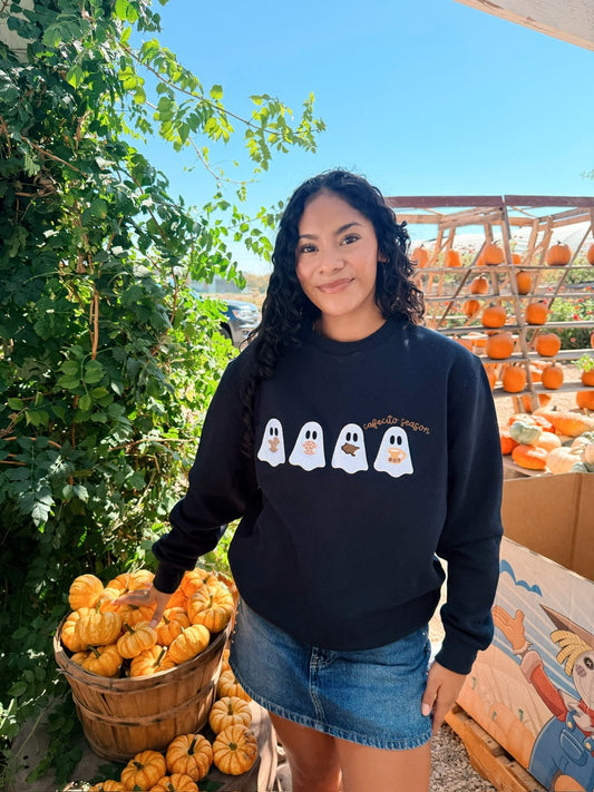 Limited Release - Cafecito Season Embroidered Sweatshirt