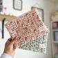 Gingham Fields Floral Quilted Pouch