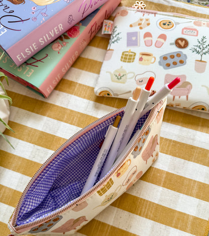 Cozy Sunday Morning Penny Pouch