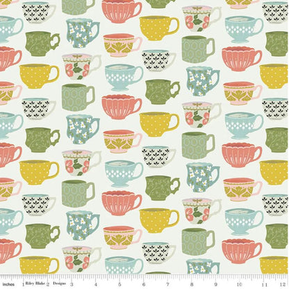 Sunday Teacups Pouch